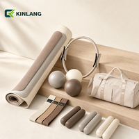 Kit de Pilates personnalisé, bandes de résistance, barre réglable, équipement de fitness, ensemble d'entraînement à domicile, salle de sport portable