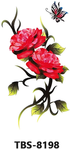 2025 última venta al por mayor flor <span class=keywords><strong>tatuaje</strong></span> pegatinas flor pecho brazo <span class=keywords><strong>tatuaje</strong></span> diseño temporal para mujeres - Product Image 5