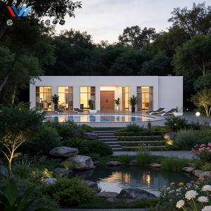 Casa Prefabricada con Estructura de Acero a Precio Competitivo, Casas Modulares Expandibles, Villa de Lujo, Casa Contenedor Moderna Extensible - Product Image 1