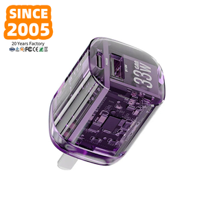 2025 xu hướng sản phẩm 33W gan nhanh chóng sạ<span class=keywords><strong>c</strong></span> khối, 2-in-1 <span class=keywords><strong>USB</strong></span> <span class=keywords><strong>C</strong></span> + một <span class=keywords><strong>c</strong></span>ổng kép <span class=keywords><strong>c</strong></span>ó thể gập lại phổ tường <span class=keywords><strong>c</strong></span>ắm cho điện thoại di động - Product Image 1