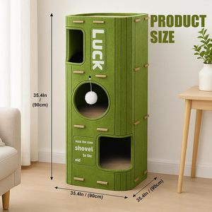 Cama para Gatos Tipo Casa, Ecológica y No Tóxica, Cama Cueva para Gatos de Plástico Fieltro de Última Generación - Product Image 3