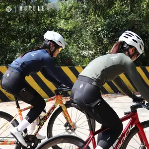 Mcycle Jersey termico lungo 5A Standard antibatterico Jersey da ciclismo traspirante in pile da ciclismo