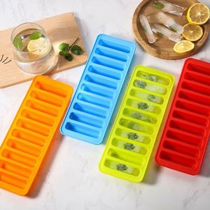 Molde de Silicona para Hornear Pasteles y Galletas, 10 Cavidades Cilíndricas, Libre de BPA, Apto para Alimentos, Color Verde - Product Image 2