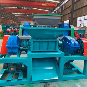 Low cost Professional Manufacturer of Dual-Shaft Shredder Capable of Shredding Wood Plastic Metal Electronic Waste for Recycling