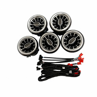 Kit d'éclairage ambiant sur mesure pour Mercedes-Benz Classe A W176 Classe B W245 CLA W117 Éclairage intérieur multicolore