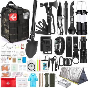 Trousse de premiers secours SOS populaire, kit de survie en milieu sauvage populaire, kit de survie d'urgence professionnel <span class=keywords><strong>personnalisable</strong></span> pour le camping en plein air - Product Image 2
