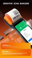 Escáner Portátil para Supermercado, Computadora Móvil MASUNG H10P para Etiquetado de Estantes, Verificación de Precios, Control de Inventario