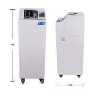 Compteur automatique vertical à grand écran LCD VC-650, très vendu, portable, de qualité bancaire, en acier, 200 pièces
