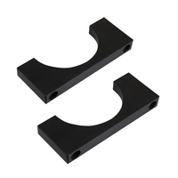 Colliers de serrage pour tuyaux en nylon plastique durables et de haute qualité, colliers de serrage en U pour tuyaux