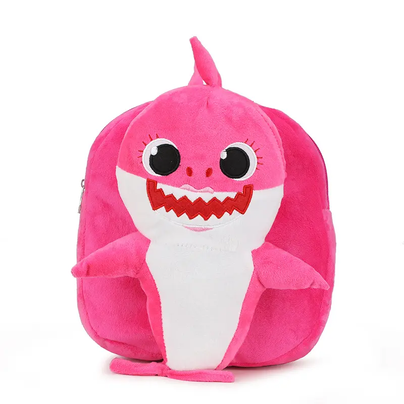New creative children's Mini Bag cartoon cute messenger Leather Messenger Bag Shark children's bag backpack for boys and girls