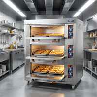Machines d'équipement commercial Four à pizza Équipement de restauration Four à pain pour la cuisson de gâteaux