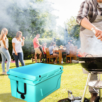 Glacière isotherme portable en plastique rotomoulé haute performance, grande capacité, pour camping et pêche en extérieur