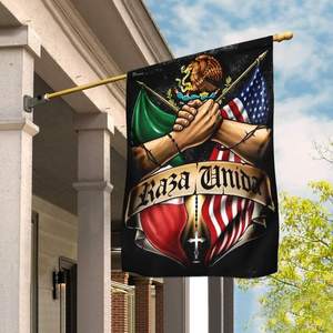 Haute qualité 3x5 pieds Polyester mexicain MX Mexique aigle drapeau avec œillets en laiton - Product Image 2