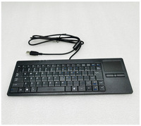 Mesin Kontrol Numerik Komputer Industri Keyboard Touchpad Mini Terintegrasi Mouse USB 3.0 Plastik Baru Desktop Hitam USB/PS2