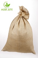 Sacs en jute écologiques personnalisés de taille moyenne à motif uni, prix de gros, utilisés pour le riz, le sucre, le café et autres céréales, Bangladesh