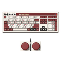 8BitDo Retro108 Keyboard Mekanik Vintage Game Universal Ujian Mock Ketiga Nirkabel PC Android