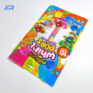 Tùy chỉnh in chống ẩm phân hủy sinh học OP + CP túi thực phẩm nhựa túi niêm phong cửa sổ với con dấu trở lại túi bao bì Mylar - Product Image 1