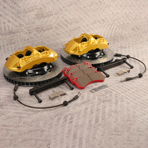 Kit Pinza Freno Anteriore a 6 Pistoncini con Disco Forato e Baffato da 380mm di Fabbrica per <span class=keywords><strong>BMW</strong></span> E92 M3 da 20 Pollici - Product Image 4