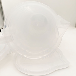 Clear Disposable PP Graduated Measuring Cups with Straight Handle Dishwasher <b>Safe</b> Stove <b>Safe</b> 15ml/250ml/500ml/1000ml - Product Image 2