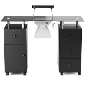 Table de salon simple de style minimaliste moderne en gros de Youtai, mobilier, table à ongles électrique portable, matériau composite - Product Image 1