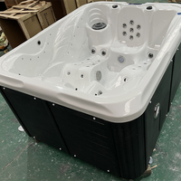Jacuzzi de Hidromasaje de Lujo, Moderno, Independiente, para Exteriores, con Certificación CE, Doble Plazas, Acrílico, Balboa, Aquaspring GS-5313, Combo de Masaje, 29 Jets