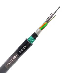 GYTA53 Direct-burial Fiber Optical Cable Double Sheath/Double Armors Anti-crush/ Rodent-proof