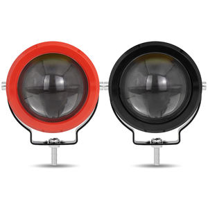 Grande lentille en verre led projecteur blanc jaune lumière Laser entraînement externe moto led projecteur pour voiture - Product Image 1