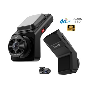 Caméra embarquée 4G 4K avec écran IPS 2 pouces, ADAS, BSD, GPS, capteur G, surveillance en temps réel, moniteur et alarme, communication bidirectionnelle pour voitures et camions - Product Image 3