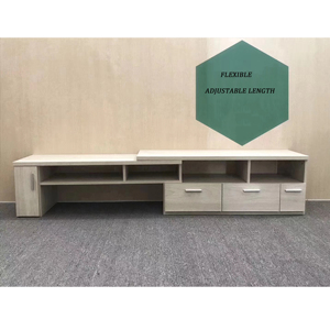 Latest Modern Adjustable Length <strong>Corner</strong> <strong>Tv</strong> Table with Drawer Home <strong>TV</strong> <strong>Stand</strong> for Living Room - Product Image 2