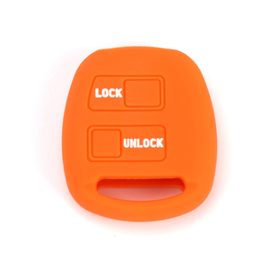 Hot Bán Từ Xa <span class=keywords><strong>Key</strong></span> Fob Bìa Da Bền <span class=keywords><strong>2</strong></span> Nút Silicone Trường Hợp Phù Hợp Cho Toyot-Một - Product Image 6
