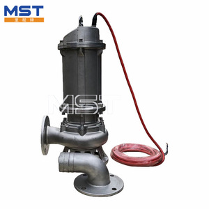 下水ポンプステンレス钢汚染水排出カッター付き - Product Image 2