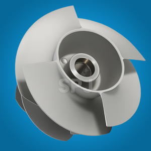 Durable 8-Blade <strong>Flyboarding</strong> Jet Ski Impeller for Yamaha 155mm VX Cruiser HO/VX Limited HO <strong>Jetpack</strong> Pump Dual Impeller - Product Image 5