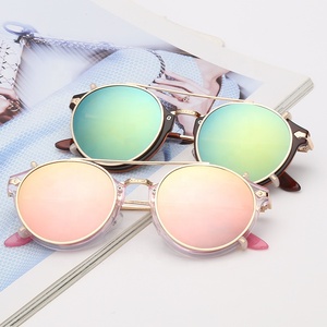 Trung quốc sản xuất mới nhất thiết kế tùy chỉnh biểu tượng ánh sáng trọng lượng retro vòng hơi <span class=keywords><strong>Punk</strong></span> clip trên kính khung quang học - Product Image 5