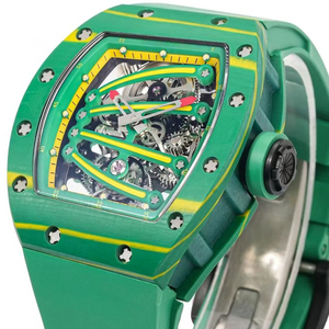 Montre mécanique tendance pour homme 2026, squelette tourbillon haut de gamme en fibre de carbone, idéale pour un style hip-hop - Product Image 3