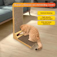 Planche à gratter murale en forme de L personnalisée en gros Planche à gratter pour chat en sisal Planche à gratter pour chat en carton