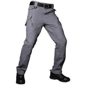 Pantalon Tactique IX9 d'Extérieur sur Mesure, OEM, Vente Directe Usine, Élastique Multi-Poches, Entraînement, Randonnée, Salopette - Product Image 2