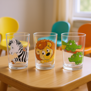 Juego de 3 vasos infantiles Ritzenhoff & Breker Happy Zoo para comer - Product Image 3