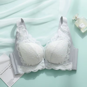 <span class=keywords><strong>Soutien</strong></span>-<span class=keywords><strong>gorge</strong></span> push-up sans fil anti-relâchement pour femmes enceintes et allaitantes Sous-vêtements spéciaux post-partum avec bouton d'ouverture sur le devant - Product Image 6