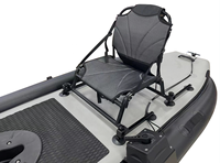 Planche à pagaie gonflable Geetone Pedal SUP, 335 cm, pour une personne, à utiliser en mer