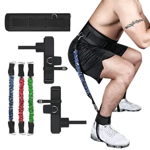 Vertical Jump Trainer Speed and Strength Leg Resistance Bands for All Sports & Exercise Fitness