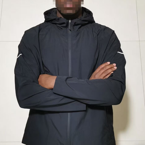 Nouveau sweat à capuche sportif pour <span class=keywords><strong>homme</strong></span> Nai 2025, avec blocs de couleur, en coton respirant, fermeture éclair, style décontracté - Product Image 4