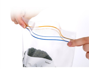 Bolsa Transparente con Cierre de PET, Personalizable con Logotipo, de Grado Alimenticio, para Empacar Frutas (Manzanas, Naranjas) para Uso en Supermercados - Product Image 2