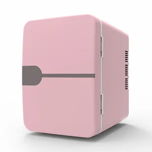 4Lデスクトップ小型化粧品冷蔵庫ベッドルームオフィスカー寮コンパクトクーラーウォーマーミニビューティーメイクアップスキンケア冷蔵庫