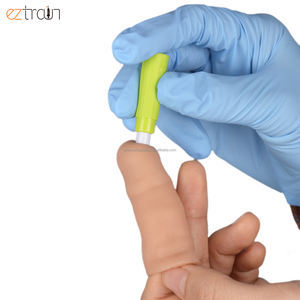 Modèle de test sanguin de piqûre de doigt pour le test de glucose de simulateur de mannequin de modèle de Silicone de Science médicale - Product Image 3