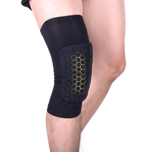 Genouillères de protection anti-collision en nid d'abeille pour volley-ball et basketball, respirantes, antidérapantes et compressives - Product Image 1