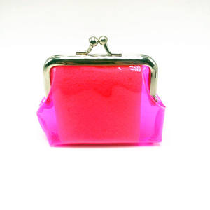 Vente chaude couleur bonbon Transparent PVC zéro portefeuille petit cadeau clé rouge à lèvres <span class=keywords><strong>carte</strong></span> <span class=keywords><strong>bancaire</strong></span> sac de rangement femmes clair Mini porte-monnaie - Product Image 5