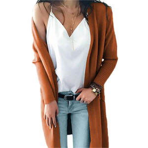 Di alta Qualità di Modo Delle Donne Della Tasca <span class=keywords><strong>Cardigan</strong></span> per le Signore Maglia <span class=keywords><strong>Cardigan</strong></span> <span class=keywords><strong>Lungo</strong></span> Maglione - Product Image 3