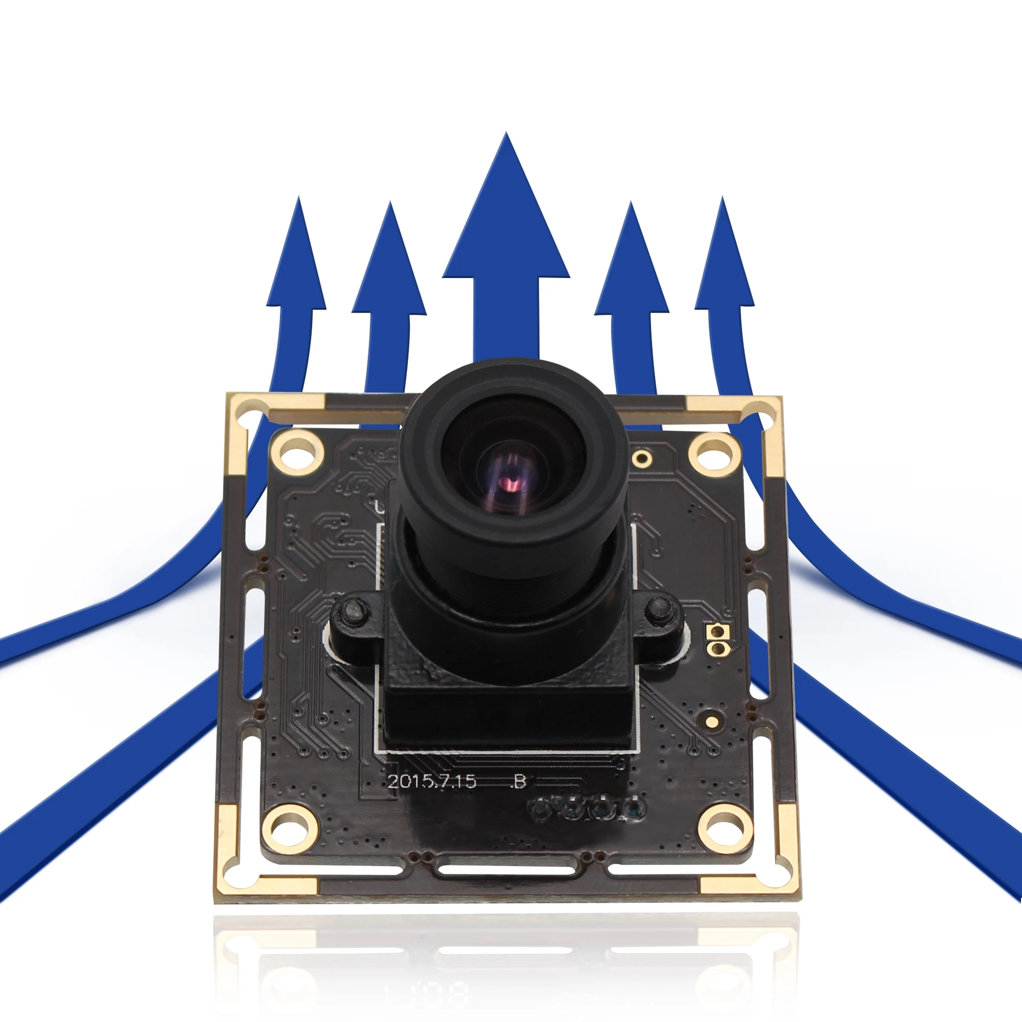 ELP 5MP 2592X1944 Aptina MI5100 CMOS Sensor USB <strong>Camera</strong> <strong>Module</strong> for <strong>QR</strong> <strong>Code</strong> <strong>Scanner</strong>, 3D Printer, Robot Vision