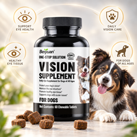 Comprimés à croquer pour la vision des chiens : Lutéine, Zéaxanthine, Vitamines, Antioxydants, Huile de poisson 2,5g/unité – Bouteilles pour toutes les étapes de vie