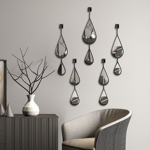 Specchio <span class=keywords><strong>da</strong></span> <span class=keywords><strong>Parete</strong></span> Moderno Rettangolare in Metallo Dorato, Ecologico, Creativo, Senza Installazione, Combinabile, Semplice <span class=keywords><strong>per</strong></span> <span class=keywords><strong>Soggiorno</strong></span> - Product Image 3